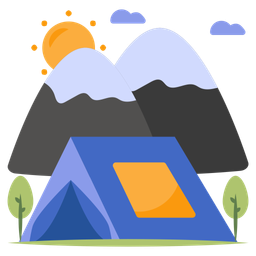 Camp  Icon