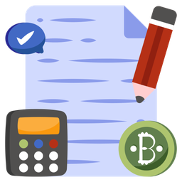 Bitcoin Calculation  Icon