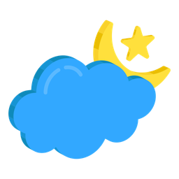 Cloudy Night  Icon