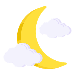 Cloudy Night  Icon