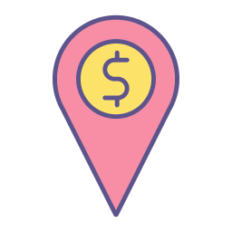 Bank location  Icon