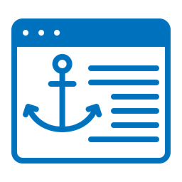 Anchor text  Icon