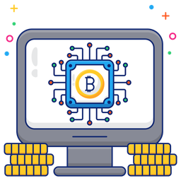 Processador bitcoin  Ícone