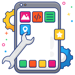 Mobile Apps Development  Icon