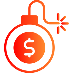 Dollar Bomb  Icon