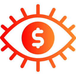 Dollar Eye  Icon