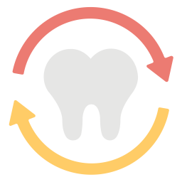 Cuidado dental  Ícone