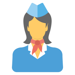 Air Hostess  Icon