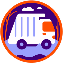 Recycling Truck  Icon