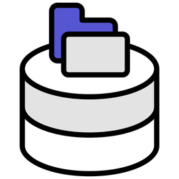 Data Base Server Storage Icon