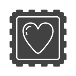 Charity Stamp  Icon