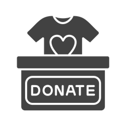 Clothing Donation Box  Icon