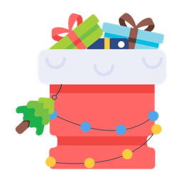 Christmas Chimney  Icon