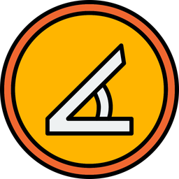 Acute angle  Icon