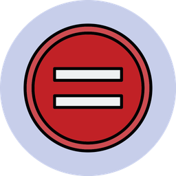 Equal  Icon