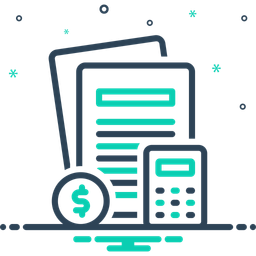 Financial Statement  Icon