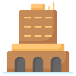 Commercial Building  Icon