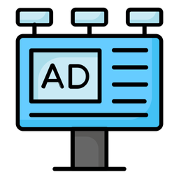 Advertisement Board  Icon