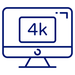 4K Technology  Icon