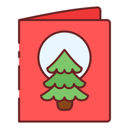 Tarjeta de Navidad  Icono