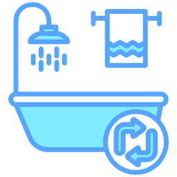 Renovação de banheiro  Ícone