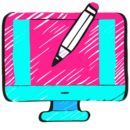 Digital writing  Icon