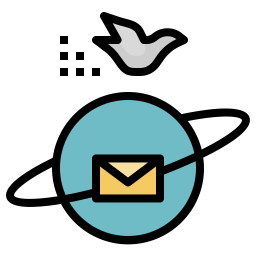 Kommunikationsmail  Symbol