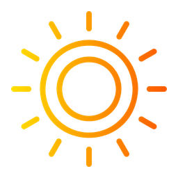 Uva Rays Weather Rays Icon