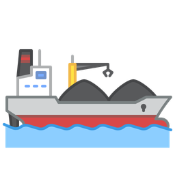 Coal container ship  Icon