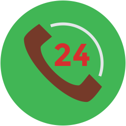 24 hour service  Icon