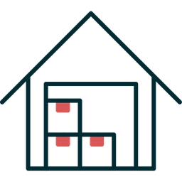 Data warehouse  Icon