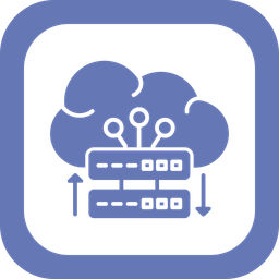 Cloud server  Icon