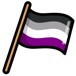 Asexual Pride Flag  Icon