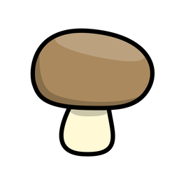 Button Mushroom  Icon