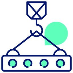 Guindaste de construção  Ícone