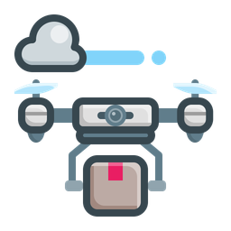 Drone delivery  Icon