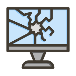 Broken Screen  Icon