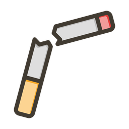 Broken Cigarette  Icon