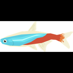 Neon fish  Icon