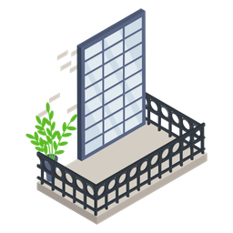 Casement window  Icon