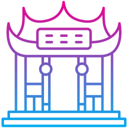 Chinese temple  Icon