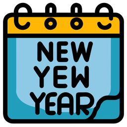 New Year  Icon