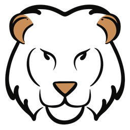 Lion Front Face  Icon