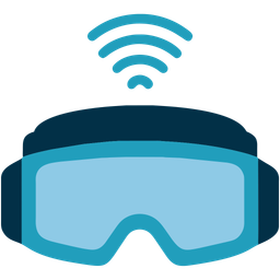 Virtual Reality Technology Goggle  Icon