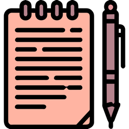 Pen And Paper  Icon