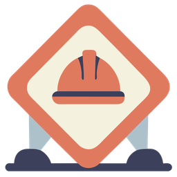 Construction sign  Icon