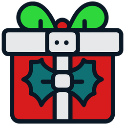 Christmas gift box  Icon