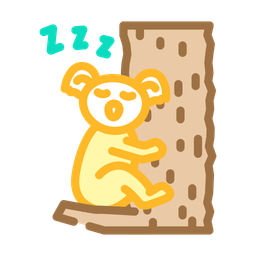 Sleepy Koala  Icon