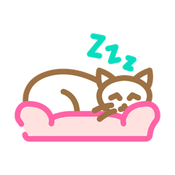 Sleepy Cat  Icon