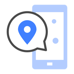 Location-Based Marketing  Icon